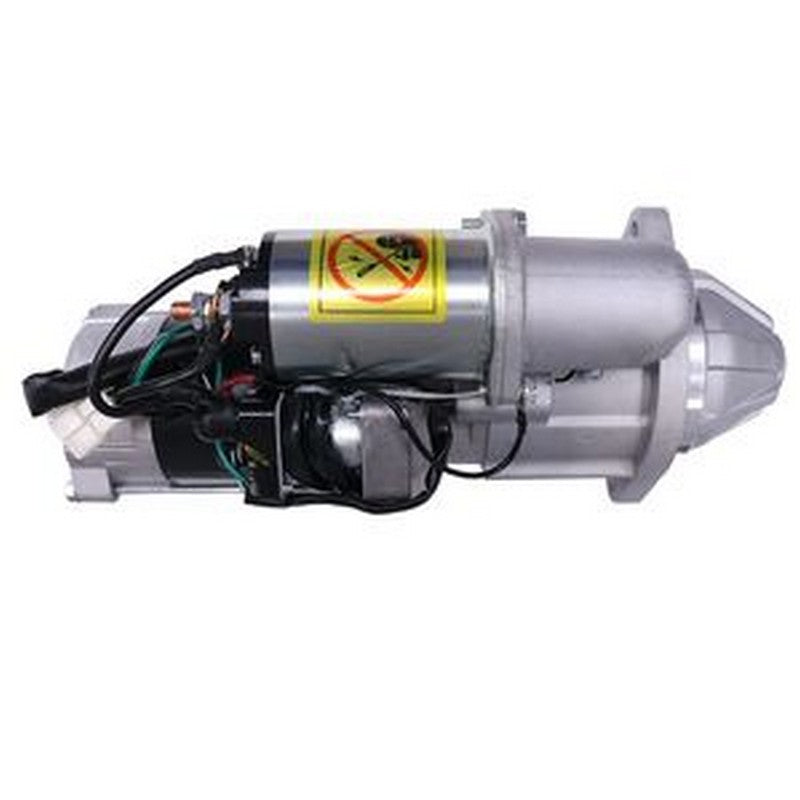 24V 9T Starter Motor for Komatsu 4D95 Isuzu 4BD1 4BD1T Engine New Holland E115SR E135SR E130 E200SR Kobelco SK200SR SK135SR John Deere 135C RTS Excavator