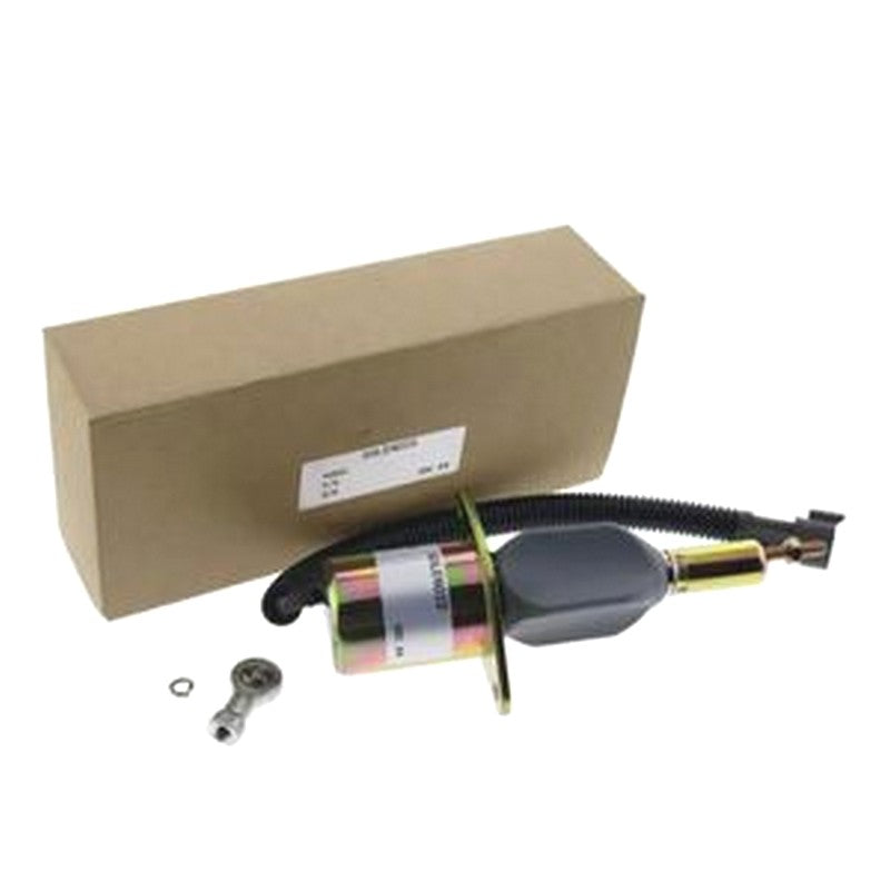 24 V Diesel Engine Shutoff Solenoid 6742-01-2310 for Komatsu Wheel Loader WA420-3 WA420-3CS WA420-DZ-3 WA380-DZ-3 Engine SA6D114-1AA