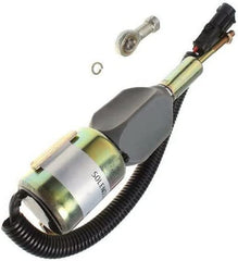 24V Fuel Shut Down Off Stop Solenoid Valve 6733-81-9130 for Komatsu Engine 4D102E 6D102E Wheel Loader WA270-3 WA250-3 WA120-3 WA180-3