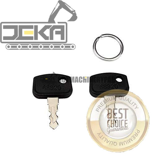 New 2 Key Ignition Key PL501-68920 for Kubota B26 Kubota RTV 900 Keys Kubota RTV UTV Utility Vehicles B BX F GR ZD RTV500 KH-151 KH-191