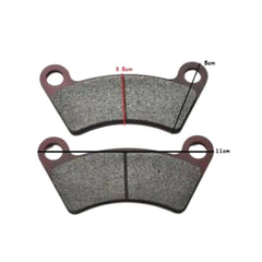 2pcs Rear Brake Pads 02.DLJ.ZJ509.03-04 for Joyner 650CC Road Legal Buggy