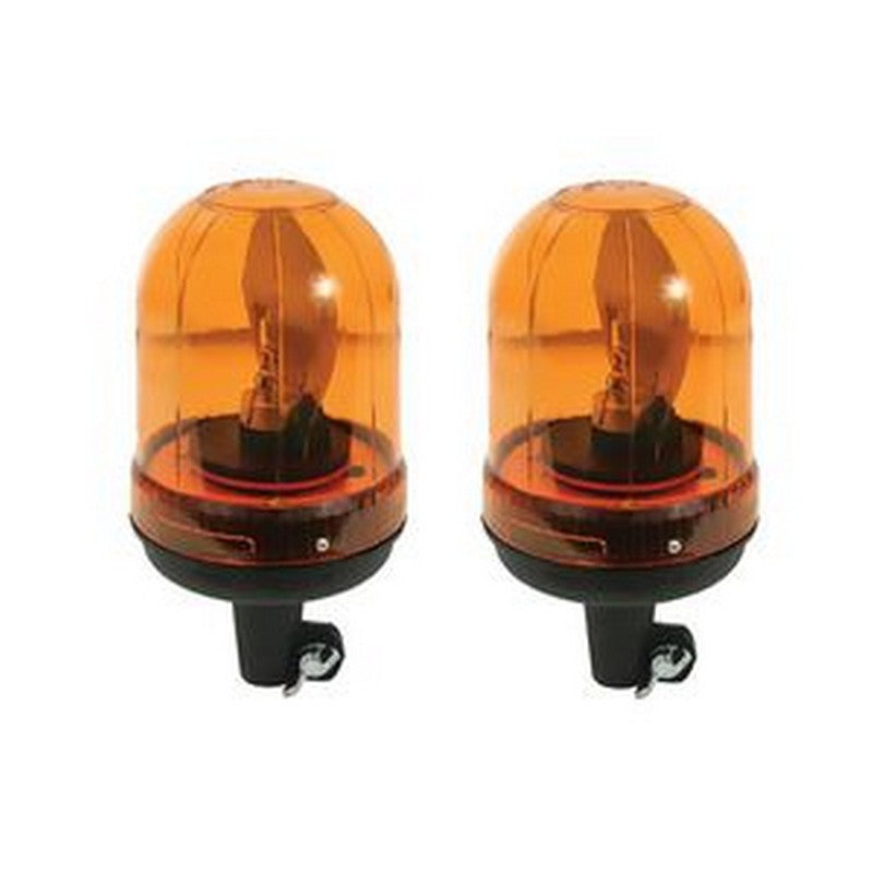 2Pcs Rotary Beacon Light Amber AZ101891 AZ44705 for John Deere 5020 6010 6020