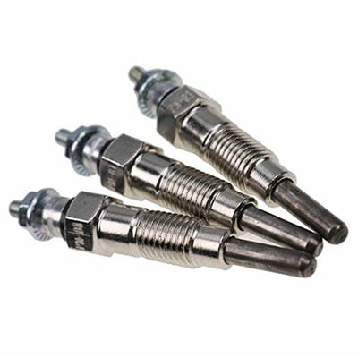 3 PCS Glow Plug AT110814 for Yanmar Engine 3TNE74 John Deere Excavator 15 Tractor 2210 4010 4100 4110 670 770