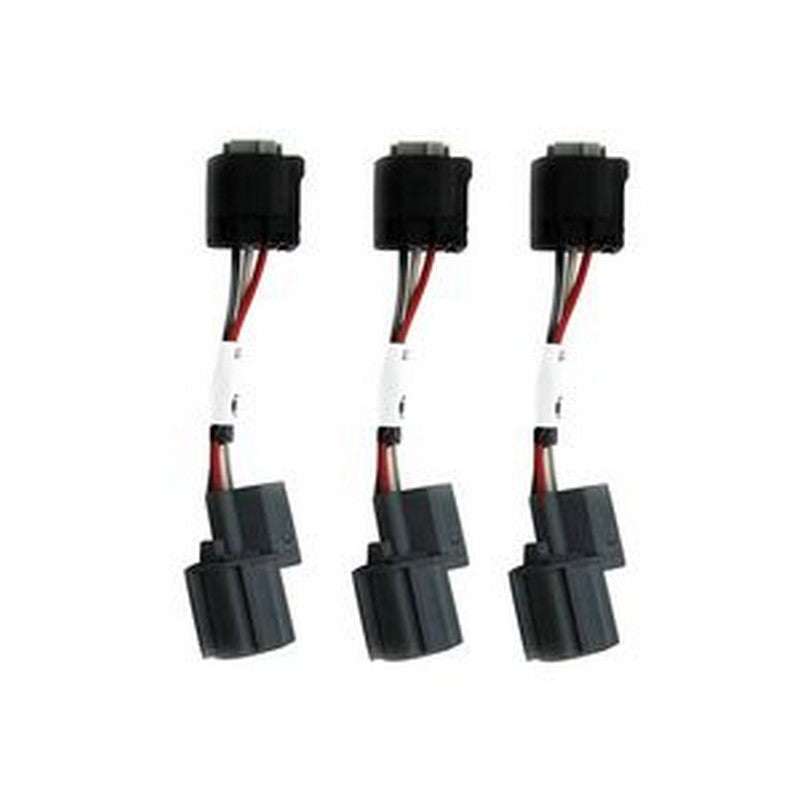3 Pcs Pressure Sensor Plug YT13E01082P1 for Kobelco Excavator SK200-6 SK200-6E