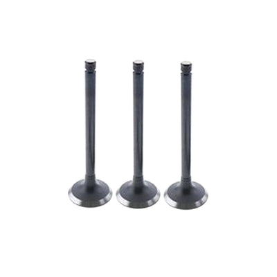 For Yanmar 3TNE84 3TNE84T Komatsu 3D84E Intake Valve 3PCS YM129100-11100 - Buymachineryparts