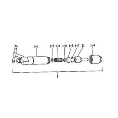 4 PCS Denso Fuel Injector 093500-6700 ME011966 for Mitsubishi Engine 4D32 - Buymachineryparts