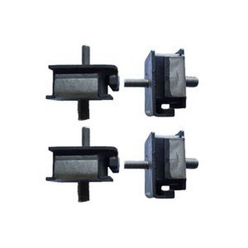4 Pcs Engine Mounting Rubber Cushion 2416U23D3 for Kobelco Excavator K903C K903-2 SK60 SK60-3 SK60-4