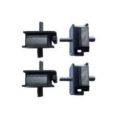 4 Pcs Engine Mounting Rubber Cushion 2416U23D3 for Kobelco Excavator K903C K903-2 SK60 SK60-3 SK60-4