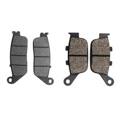 4 Pcs Front & Rear Brake Pad FA196 FA140 for Buell Blast 2000-2005 Honda CB500X CBR500R 2013-2020