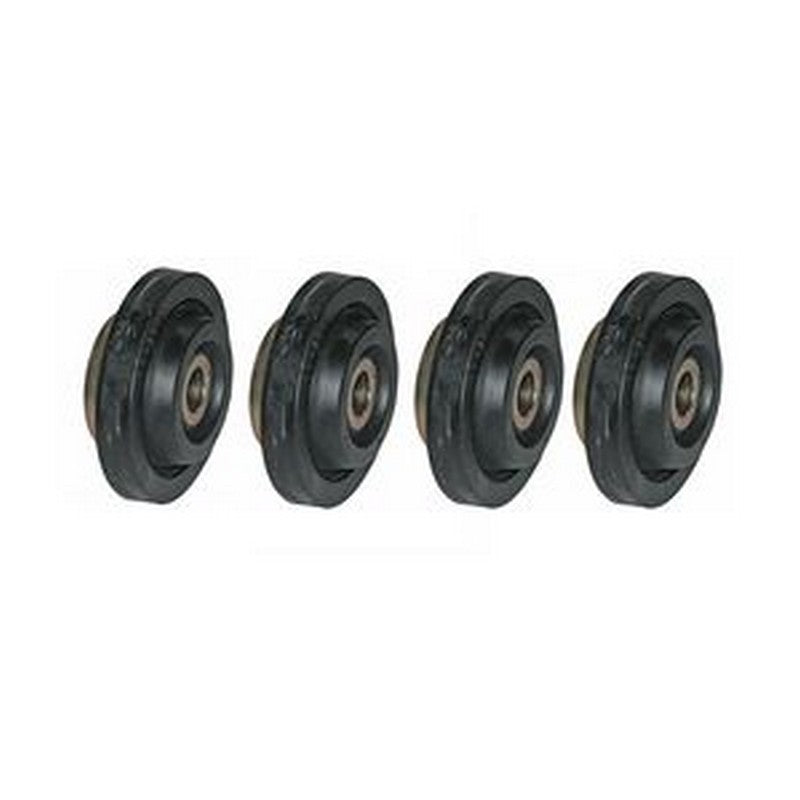 4 Pcs Mounting Rubber Cushion 109-9369 for Caterpillar CAT Engine 3116 C7 Excavator 318C 320B 322C 325C