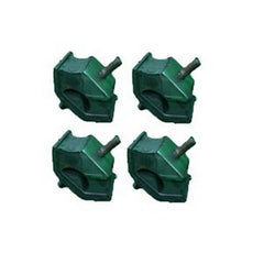 4 Pcs Mounting Rubber Cushion 6638529 for Bobcat Excavator 100 116