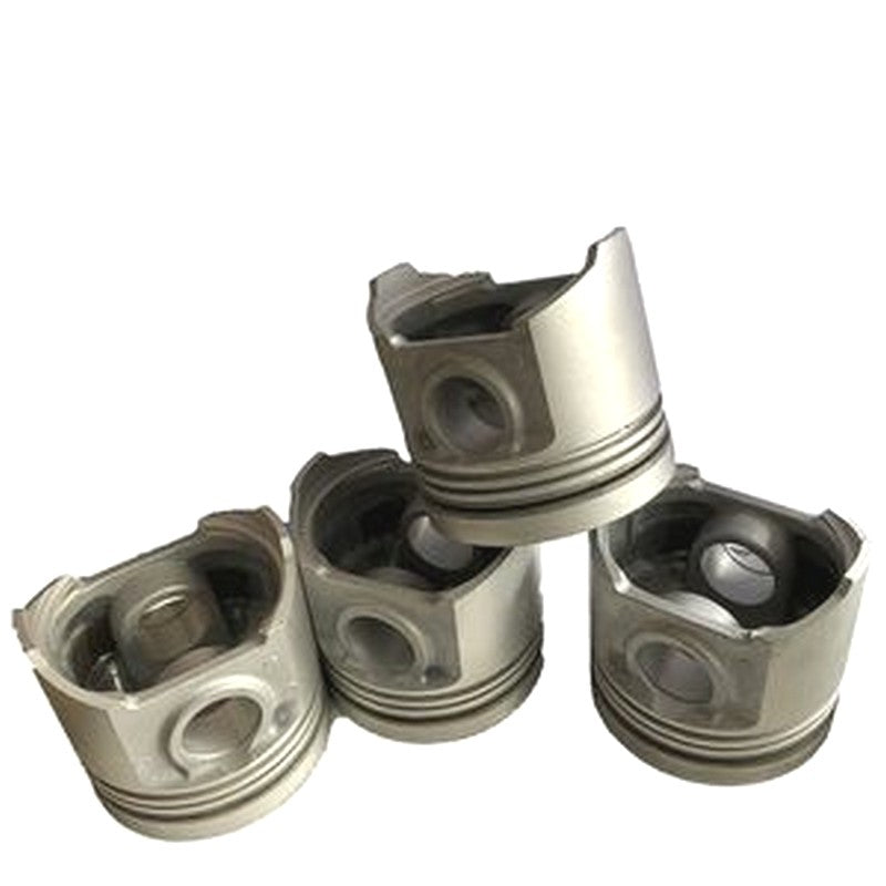 4 Pcs Piston 5I-7537 for Caterpillar CAT 3064 3066 Engine 311 311B 312B 320 320B Excavator