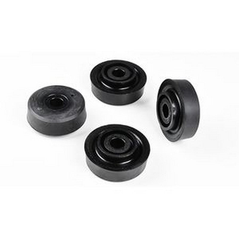 4 Pcs Rear Engine Mounting Rubber Cushion 423-01-21140 for Komatsu Loader WA300-3A WA350-3A WA380-3