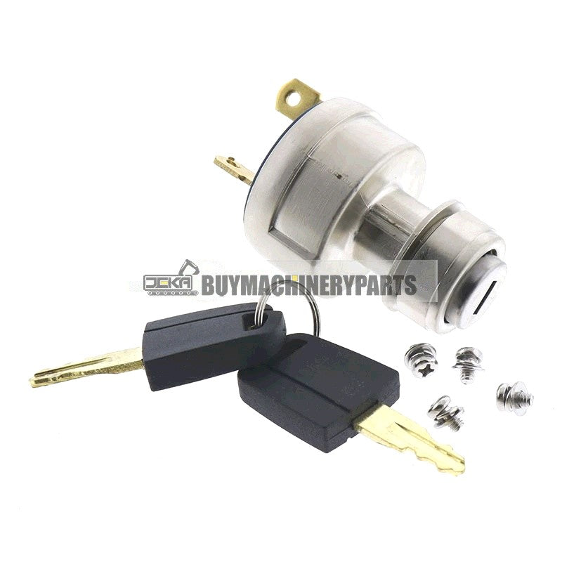 4 Terminal Ignition Switch 237-3530 2373530 with Key for Caterpillar CAT 305CR 304CR 303 CR Mini Hydraulic Excavator K4N S4L2 S3L2 Engine