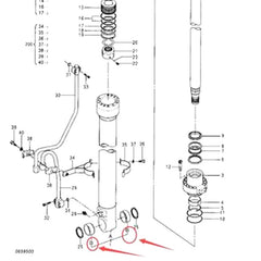 Boom Cylinder Bushing 4352638 for Hitachi EX100-5 EX120-5 EX130H-5 EX140US-5 ZX110 ZX110-3 ZX130-3 Excavator