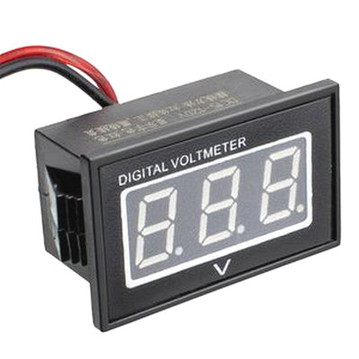 48V Blue Digital Voltmeter DC15-120V