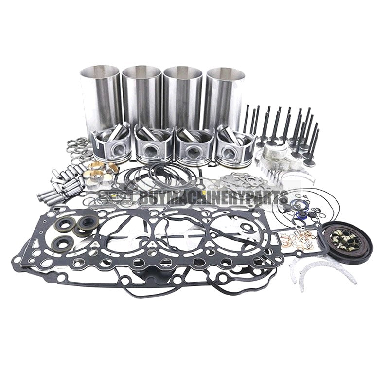 For Hitachi Excavator ZX40U-2 ZX40U-3 ZX40UR-3 Yanmar Engine 4TNV88 Overhaul Rebuild Kit