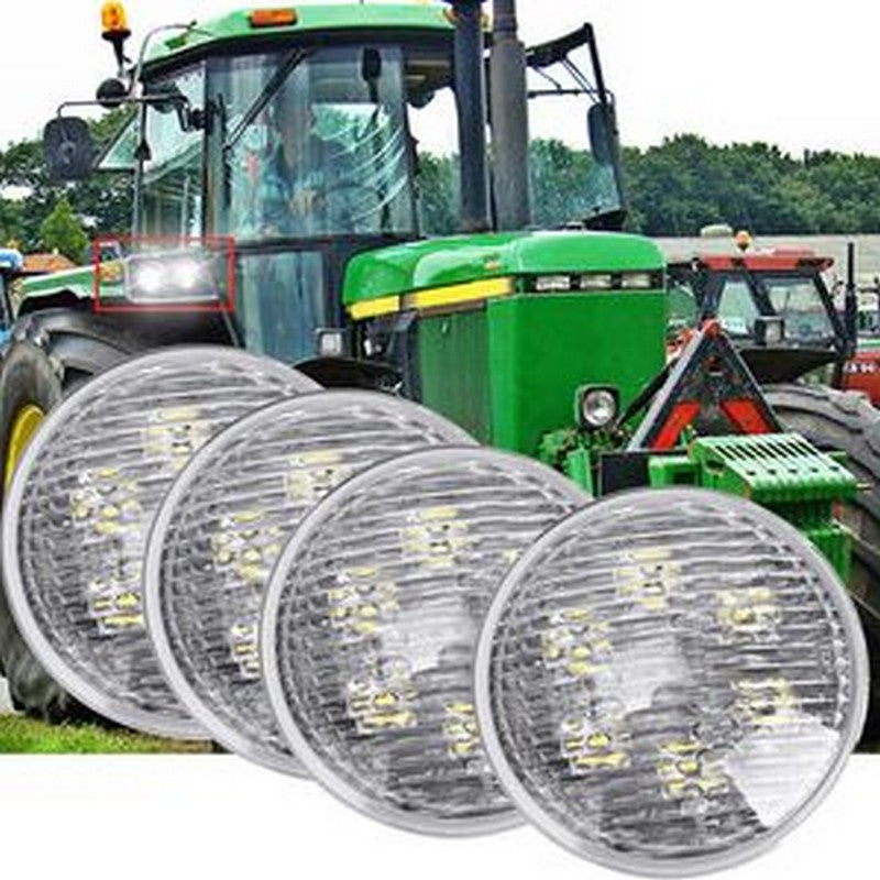 4Pcs 4.5" LED Fender Work Light for John Deere Tractor 2520 3020 4020 4055 4255 4455 4555 4755 4955