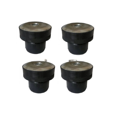 4PCS Engine Mounting Rubber Cushion Feet Bumper 123/03138 for JCB 1400B 1550B 1600B 1700B 214 215 216 217 3C 3CX 3D 3DX 4C 4CN 4CX