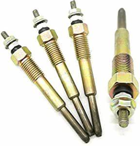4PCS Glow Plug 9-82511978-0 for Isuzu C240 C190 C201 C221 4BA1 D500 4FA1 C240PKG C240PKJ