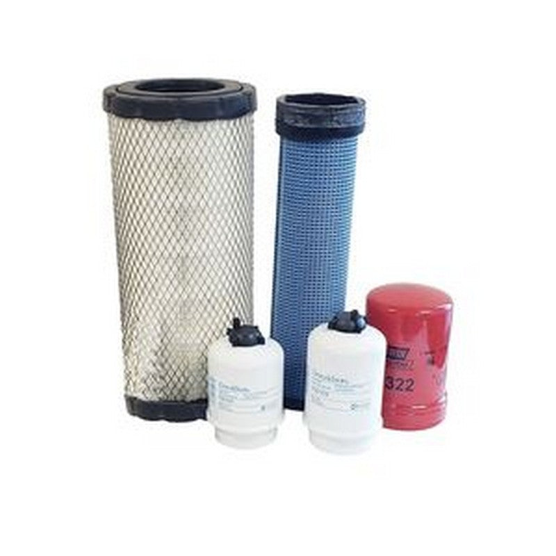 500 Hour Filter Kit for John Deere 4045D PowerTech Engine 310G 310SG 315SG Backhoe Loader