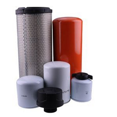 500 Hour Maintenance Filter Kit 7324333 for Bobcat Excavator 337 341 E50 E55