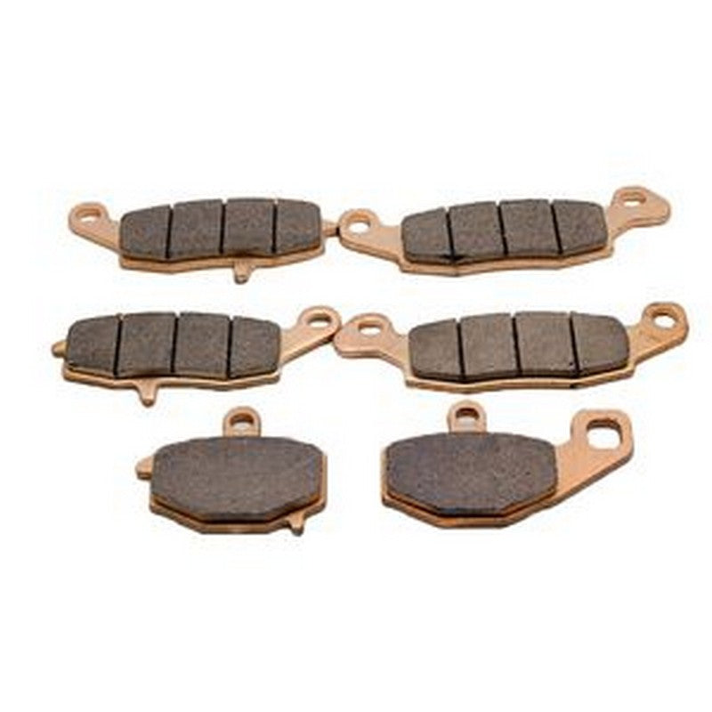 6 Pcs Front & Rear Sintered Brake Pad FA229 FA231 FA192 for Kawasaki Motorcycle EX650 Ninja 650R Z750 ER-6N