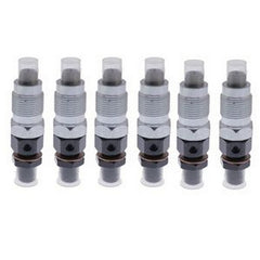 6 Pcs Fuel Injector 093500-7330 23600-19105 for Toyota Engine 1HZ  Landcrusier Coaster - Buymachineryparts