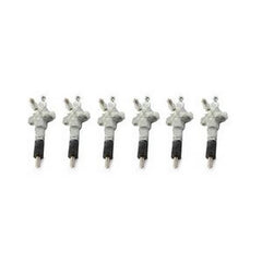 6 PCS Fuel Injector 1153001042 1-15300104-2 for Isuzu Engine 6BG1 - Buymachineryparts