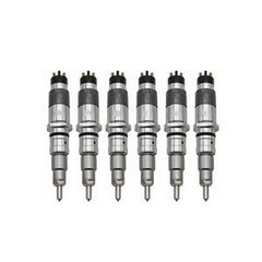 6 PCS Fuel Injector 2854608 0445120057 for Case New Holland IVECO Engine F4HE9687 - Buymachineryparts