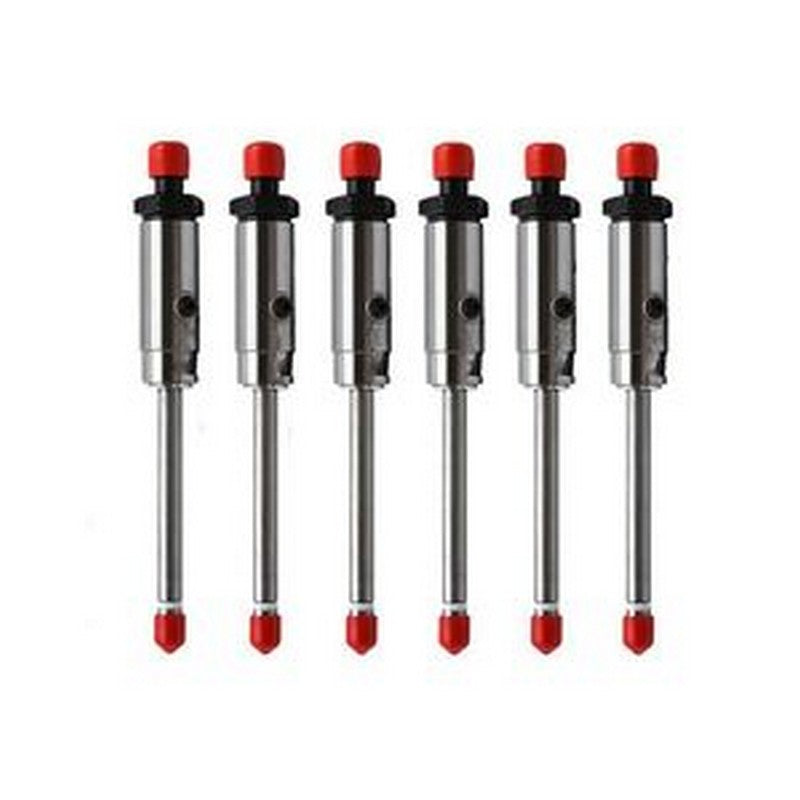 6 PCS Fuel Injector 7W-7038 0R-4124 for Caterpillar CAT Engine 3306 3306B Tractor D6H D6D D6R - Buymachineryparts