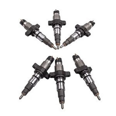 6 PCS Fuel Injector for 03-04.5 Dodge RAM 2500 3500 Cummins Engine 5.9L - Buymachineryparts