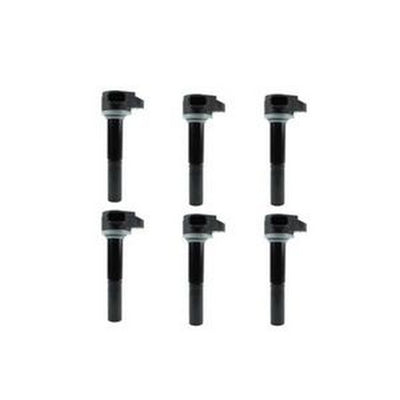 6 Pcs Ignition Coil 339-880615T01 for Mercury Outboard 75EFI 80EFI 135Verado 225Verado