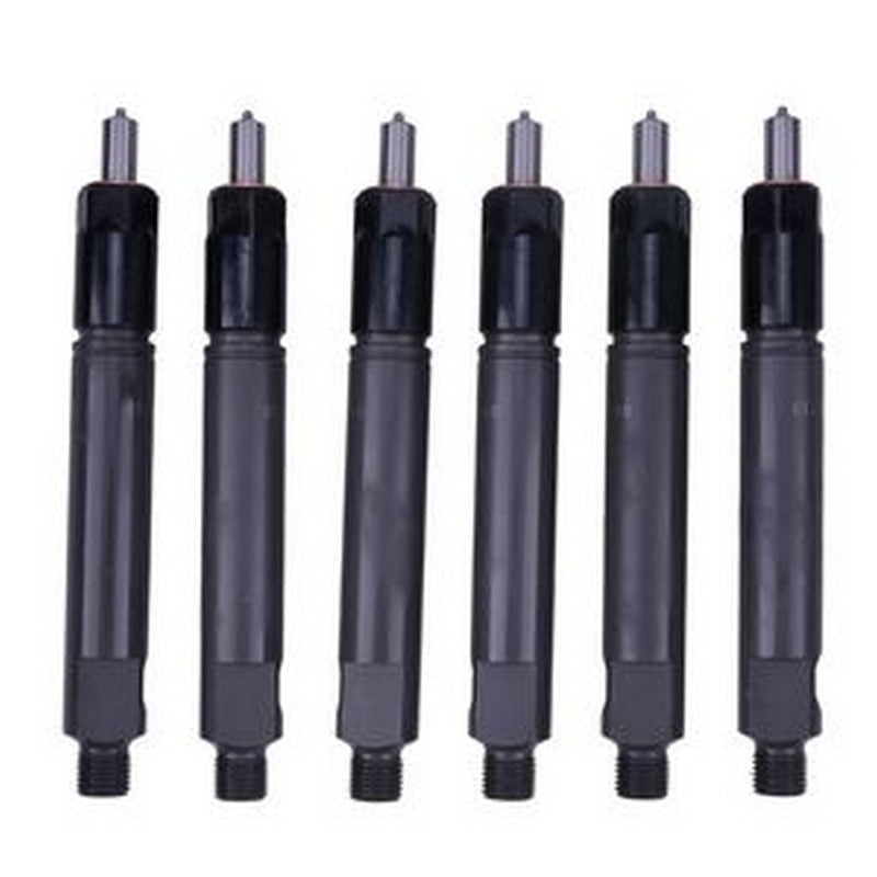 6Pcs Injector VOE479443 VOE8112303 for Volvo Engine TD102 TD103E Excavator EC340 EC390 Loader L150 Truck F10 FL10 - Buymachineryparts