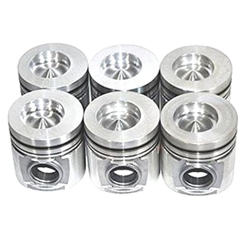 6 Pcs Piston 3926632 for Cummins Engine B3.9L 4B 4BT 4BTA 4BTAA B5.9L 6B 6BT 6BTA 6BTAA in USA