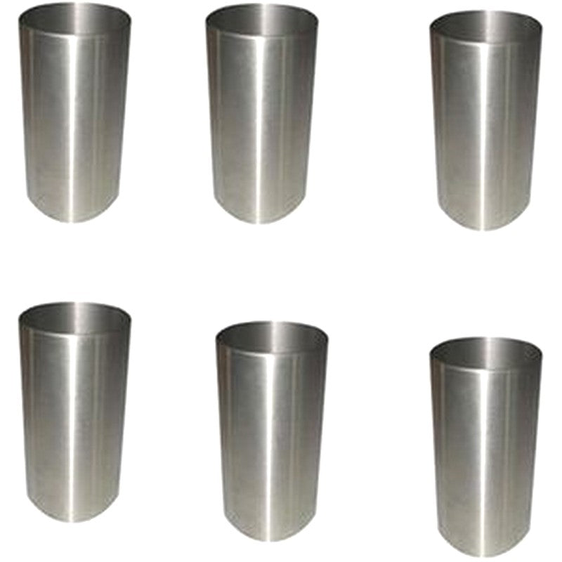 6 Pieces Cylinder Sleeve 5I 7523 for CAT Caterpillar 3066 Engine 311 312 313D 320 Excavator