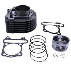 63mm Big Bore Cylinder kit for 4-Stroke GY6 180cc 200cc 250cc ATV Off-Road Vehicle Scooter Moped Go Kart