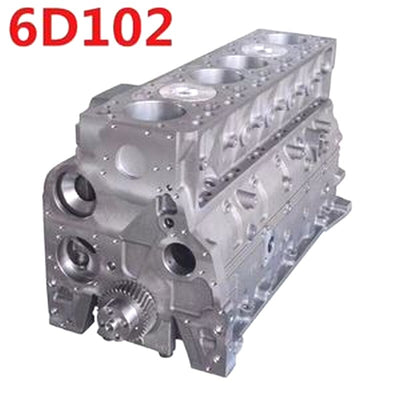 6D102 Cylinder Blck Assy 6736-21-1100 for Komatsu Excavator PC200-6LC PC210LC-6LC Wheel Loader WA180-3L WA250-3L