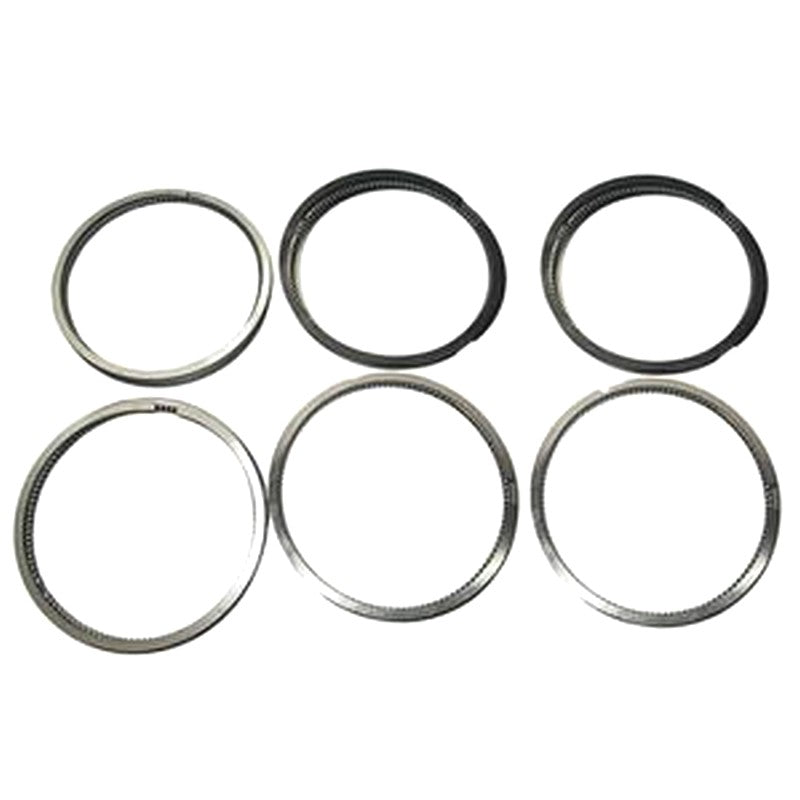 For Mitsubishi S6K S6KT Caterpillar Excavator E320 E320C Piston Ring 6 Unit 1 Set