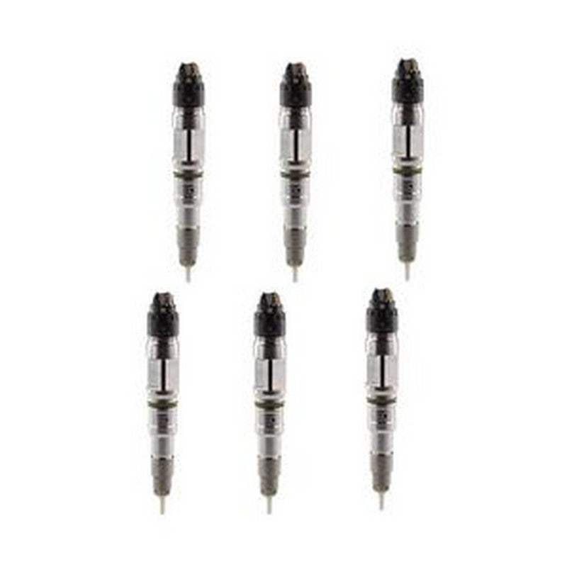 6PCS Fuel Injector 51101006064 51101006126 51101009126 for MAN Engine D2066LF11D2066LF12 D2066LF13 D2066LF14 D2066LF21 - Buymachineryparts