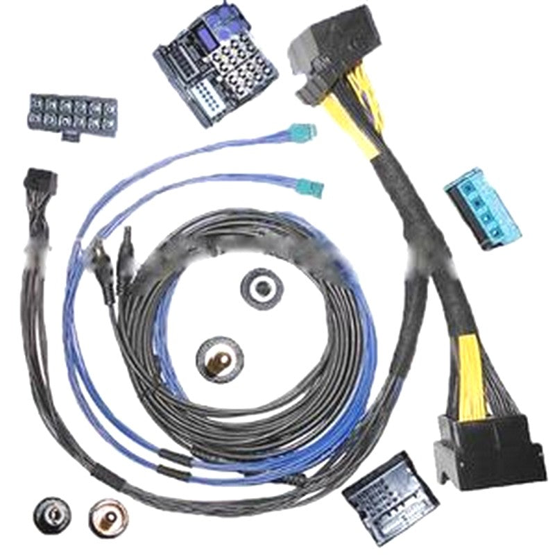 740L Car Stereo Radio Replacement Wire Harness &Steering Wheel Control Interface