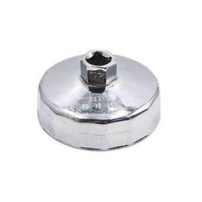 79-80mm 15 Flutes Oil Filter Cap Wrench Socket Remover Tool 911-1 for Car