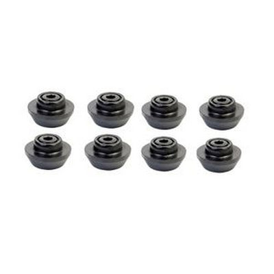 8 Pcs Engine Mounting Rubber Cushion 11N6-10450 for Hyundai Excavator R110-7 R160LC-7 R170W-7 R170W-9S R200W-7