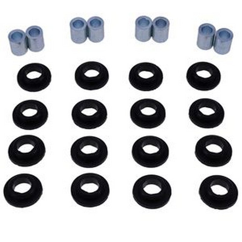 8 Sets Shock Bushing Kit Upper Lower Front Rear Shock Bushing 21-0001 for Arctic Cat 250 300 375 400 454 500 650