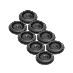 8Pcs Black Rubber Grease Plug Hub Dust Cap TLU31-0009 for Dexter EZ Lube Trailer Camper Axle