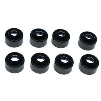 8Pcs Valve Stem Seal Set 1C010-13150 for Kubota Engine V1305 V1505 V3300 V3600 V3800