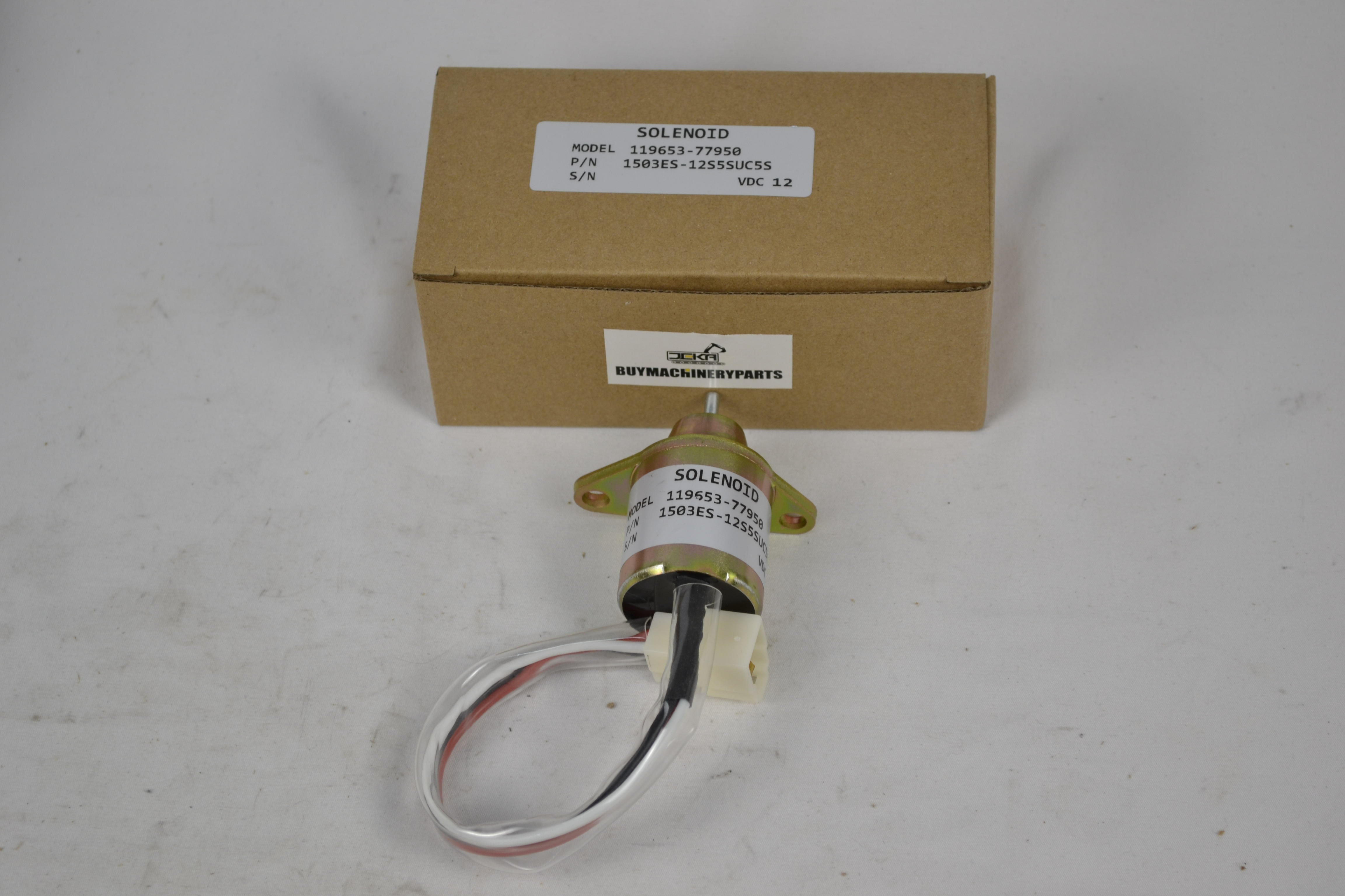 Solenoid Valve 12V 1503ES-12S5SUC5S SA-4562T Fit for Yanmar 119653-77950 119285-66500 woodward - Buymachineryparts