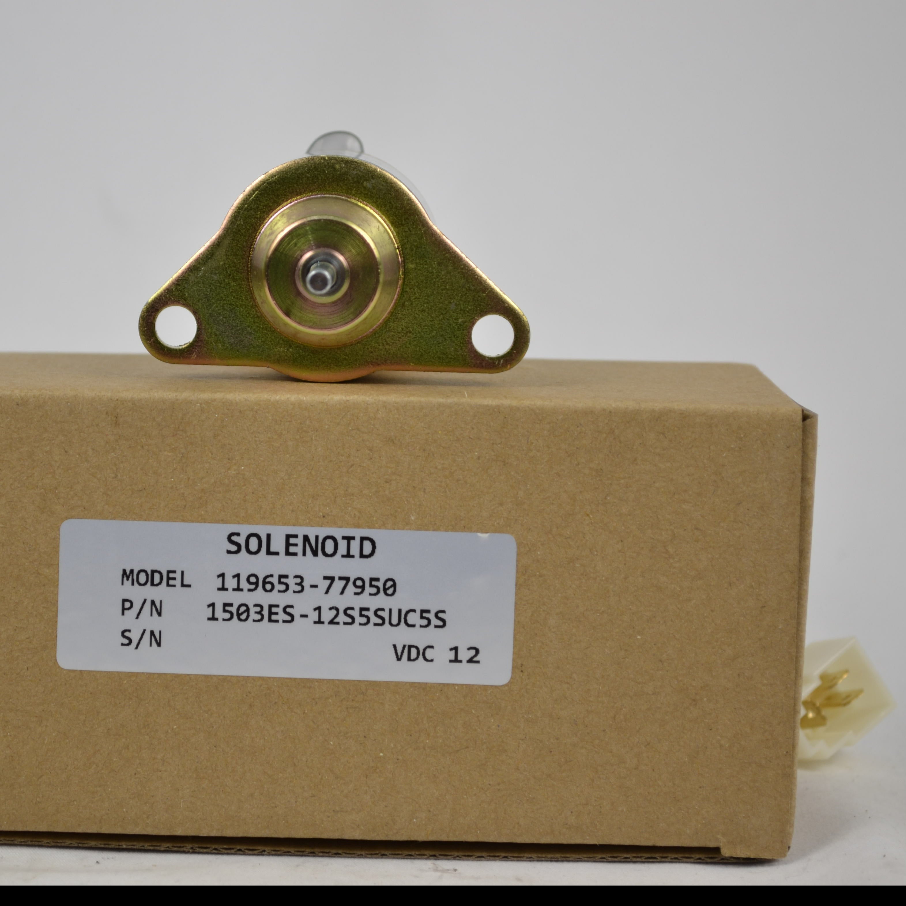 Solenoid Valve 12V 1503ES-12S5SUC5S SA-4562T Fit for Yanmar 119653-77950 119285-66500 woodward - Buymachineryparts