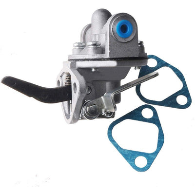 Fuel Lift Pump 129301-52020 with Gaskets for Yanmar 2GM20 3GM30 3HM35 Komatsu 3D84-1C 3D84-1D 3D84-1B 3D84-1A 3D84-1G 3D75-1B 3D75-1A 3D72-1 3D84-1G 3D84-1F Engine