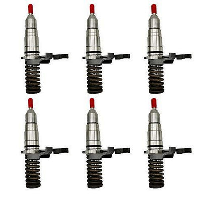 New 6PCS Fuel Injectors 127-8218 1278218 for Caterpillar CAT 3116 3126 TK371 TK381 525B 535B 950G 960F 962G